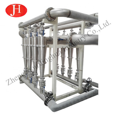Equipo de extracción de leche de almidón de yuca 5t / h de funcionamiento automático de nylon