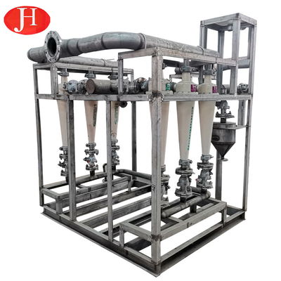 Equipo de extracción de leche de almidón de yuca 5t / h de funcionamiento automático de nylon