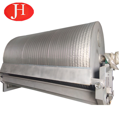 Equipo 500kg/H de la máquina de la fábrica de la producción del almidón de mandioca del filtro de vacío