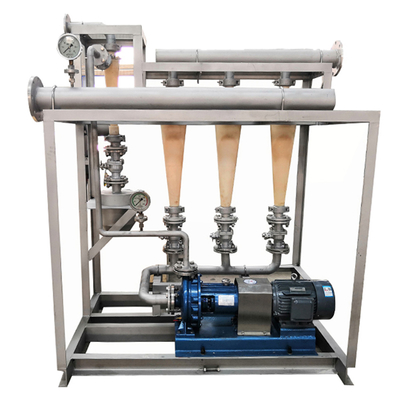Cadena de producción automática de equipo de la máquina de Desand de la leche del almidón del sagú