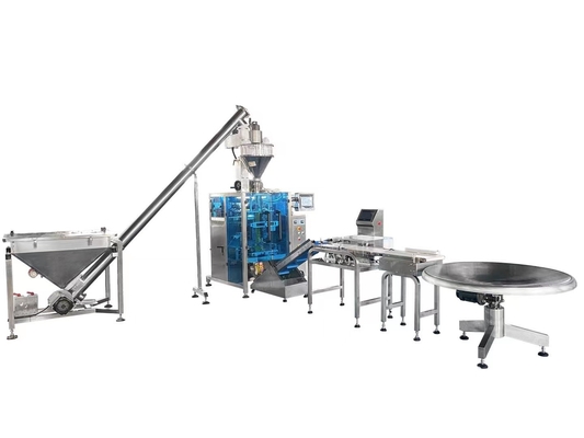 Paquete cuantitativo automático de la harina del almidón de maíz que hace la cadena de producción de máquina 4Kw