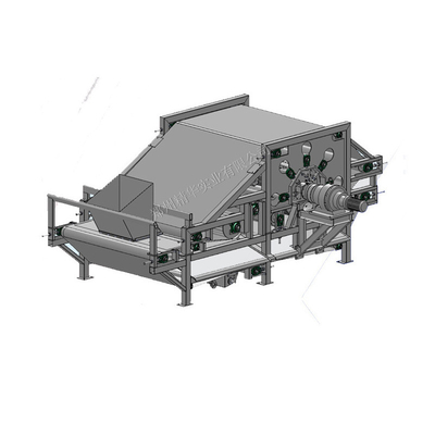 equipo de proceso de la harina de la mandioca 3.3Kw 1500m m para la fabricación