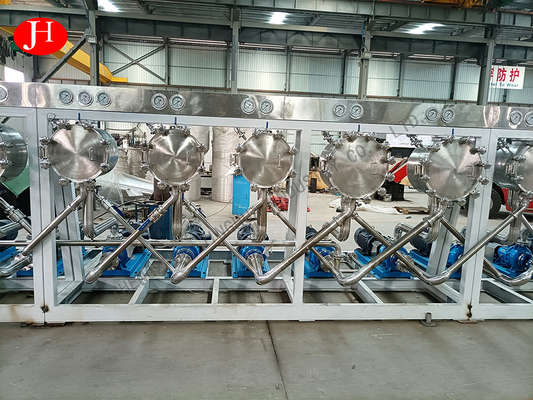 Máquina de hidrociclones compactos para el procesamiento de almidón