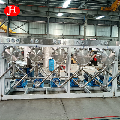 Procesamiento de almidón personalizable Máquina de fabricación de almidón de yuca con servicio postventa proporcionado