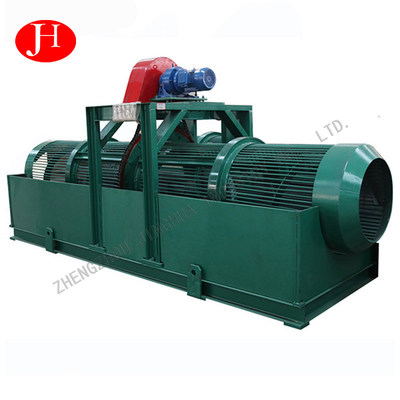 Máquina eléctrica de limpieza de jaulas de almidón de yuca, tamiz seco de yuca, equipo de eliminación de arena