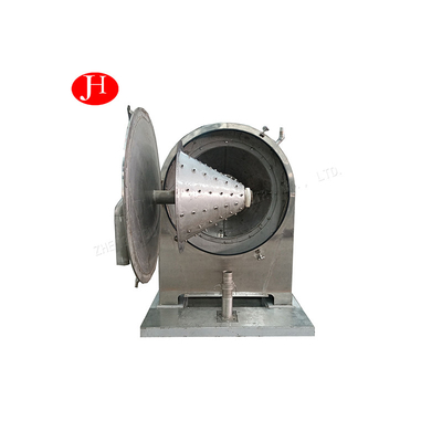 Máquina de procesamiento de harina de yuca de acero inoxidable de capacidad personalizada Proceso seco