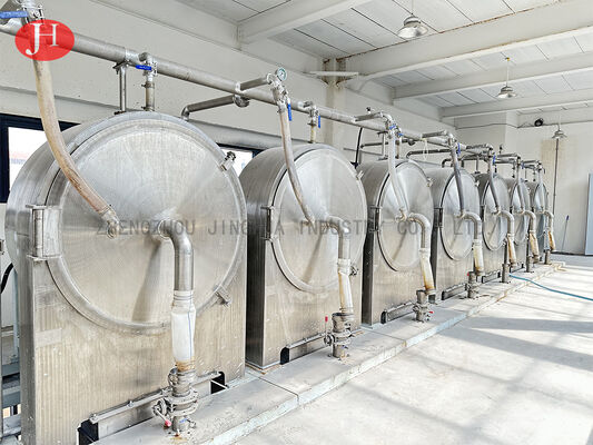 Máquina centrífuga del separador de la mezcla del tamiz de la máquina del almidón de trigo del acero inoxidable