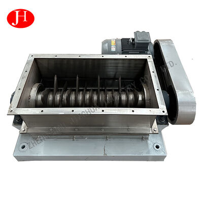 Máquina de trituración de raspas de yuca Equipo de línea de producción continua de almidón de yuca