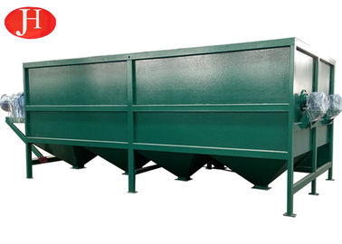 Máquina para hacer almidón de yuca de acero inoxidable Máquina de limpieza de paletas