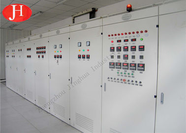 Equipo de proceso automático eléctrico de la harina de la mandioca con el sistema de control informático