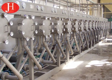 Línea de transformación del almidón de mandioca de la capacidad de 12 t/h máquina del deshidratador de la mezcla del almidón de Hycrocyclone