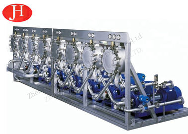 hidrociclón de Desanding de la leche del almidón de patata del equipo de proceso del almidón de mandioca 12t/H