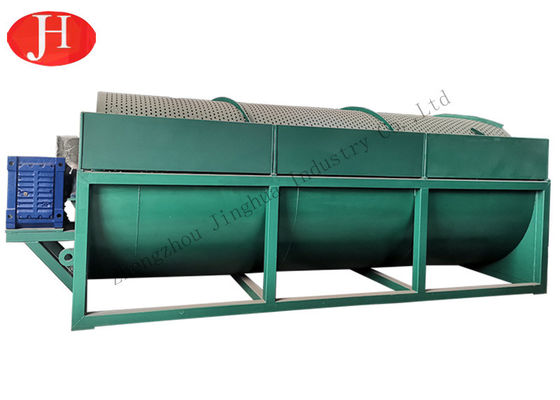 Cadena de producción industrial del almidón de patata máquina rotatoria de la lavadora de la patata fresca