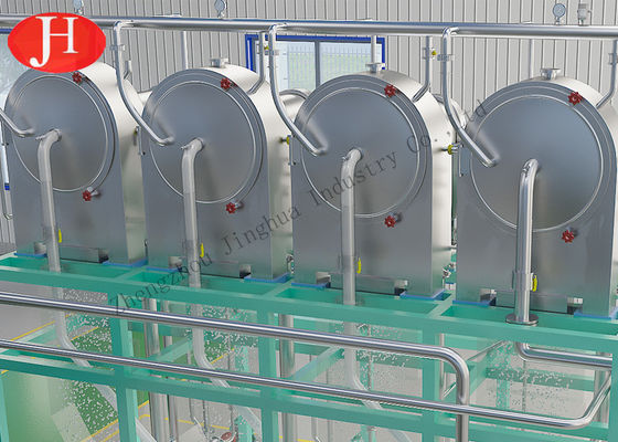 Almidón de patata del tamiz de la centrifugadora de la deshidratación que hace la máquina