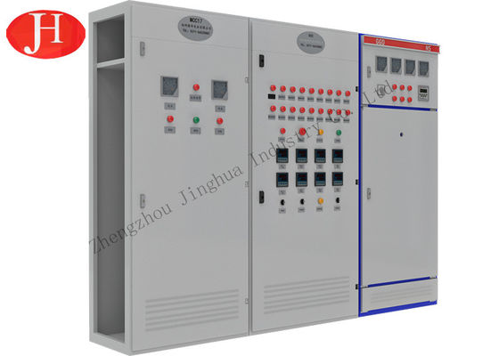 Equipo de procesamiento continuo de harina de patata dulce con salida y control PLC
