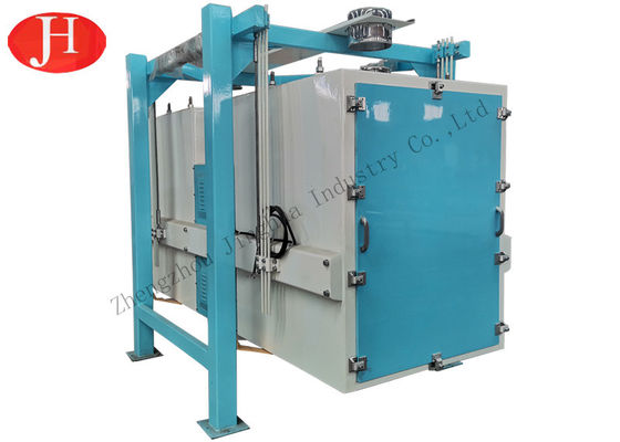Maíz cerrado lleno Garri Processing Equipment de cuatro compartimientos
