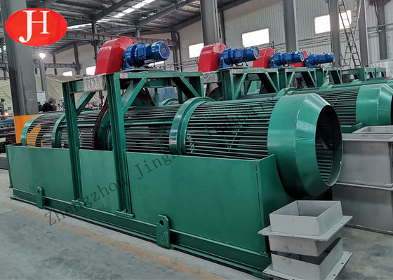 El tamiz seco SS enjaula a Fufu Processing Machine de limpieza 25t/H