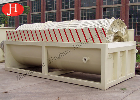 Almidón de patata rotatorio de la lavadora que hace la máquina 25t/H 18.5kw