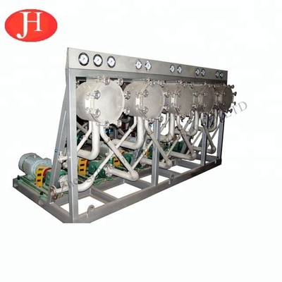 Equipo fino de acero inoxidable del hidrociclón de la leche del almidón de trigo de la harina
