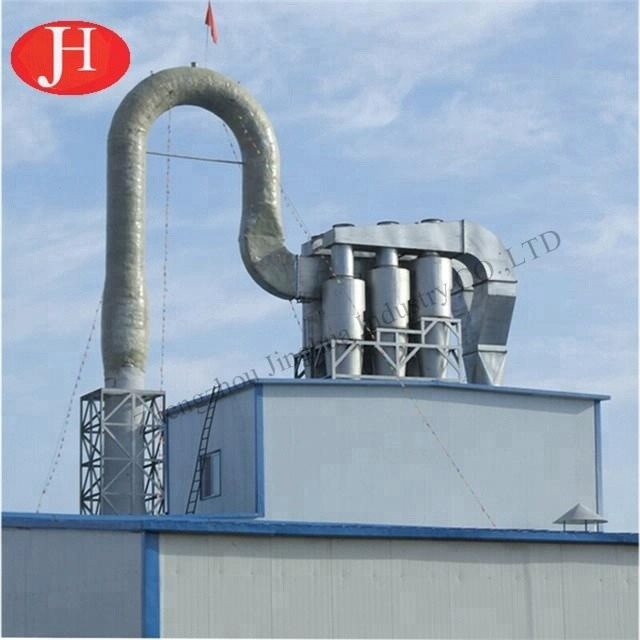 Línea de transformación del almidón de maíz del secador de la circulación de aire harina del maíz que se seca haciendo la máquina