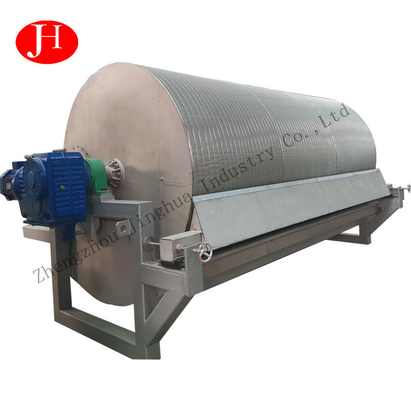 Cadena de producción eléctrica del almidón de patata de la máquina del filtro de vacío del almidón fabricante
