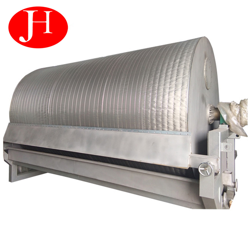 Equipo de filtro de vacío Línea de producción de fécula de patata Harina alimenticia