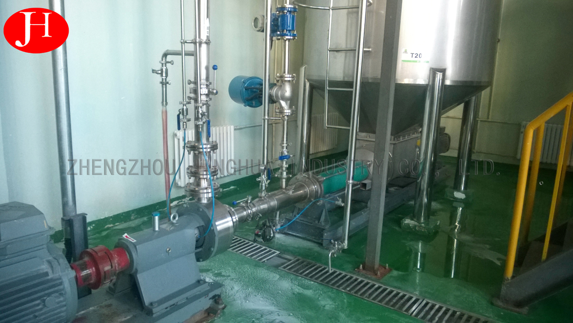 Maquinaria de procesamiento de almidón de trigo de alto rendimiento Equipo de tensión 220V 400kg