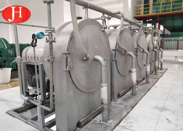 Equipo centrífugo del filtro de agua del separador de la fibra de la mezcla del almidón de trigo del tamiz