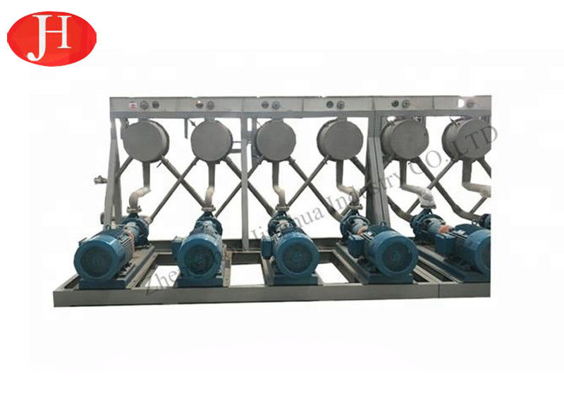 Línea de transformación del almidón de mandioca de la capacidad de 12 t/h máquina del deshidratador de la mezcla del almidón de Hycrocyclone
