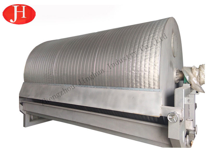 Máquina de la deshidratación del almidón de trigo de la máquina del filtro de vacío de la estructura compacta