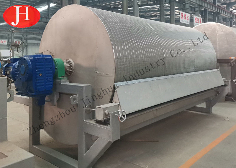 línea de transformación del almidón del filtro de vacío del deshidratador de la leche del almidón de mandioca 3000Kg