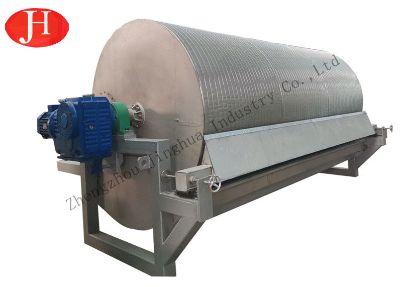 filtro de vacío del agua de la leche del equipo de proceso del almidón de mandioca 4kw 8t/H