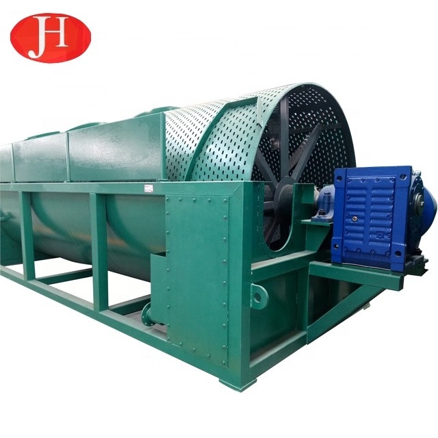 Control PLC Máquinas de harina de patata dulce para la limpieza, molienda y producción de envases