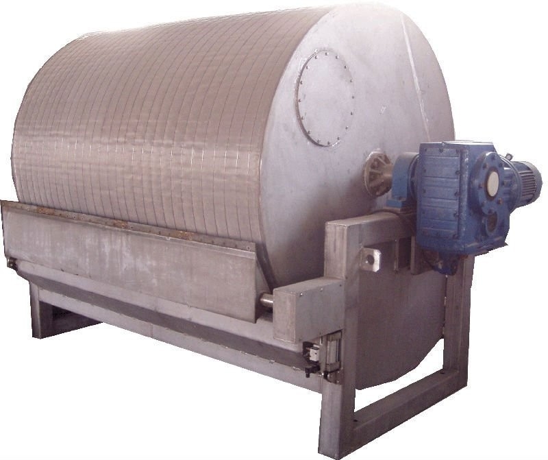 Equipo de acero inoxidable del filtro de vacío del tambor rotatorio del almidón de mandioca