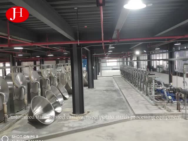 CHINA Máquina automática de la limpieza de la paleta del acero inoxidable para el proceso del almidón de mandioca para la venta