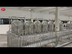 Máquina personalizada de procesamiento de harina de yuca en acero inoxidable