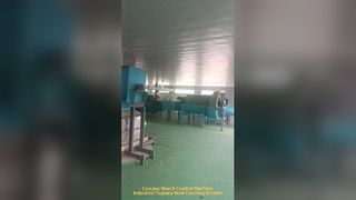 Máquina eléctrica para moler el almidón de yuca